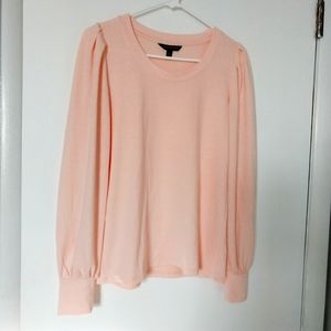 Women's Banana Republic Long Sleeve Peach Shirt